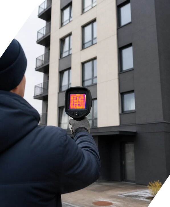 Тепловизионное обследование зданий в Ивантеевке от 5144 р. | ЭкспертизаРоссия